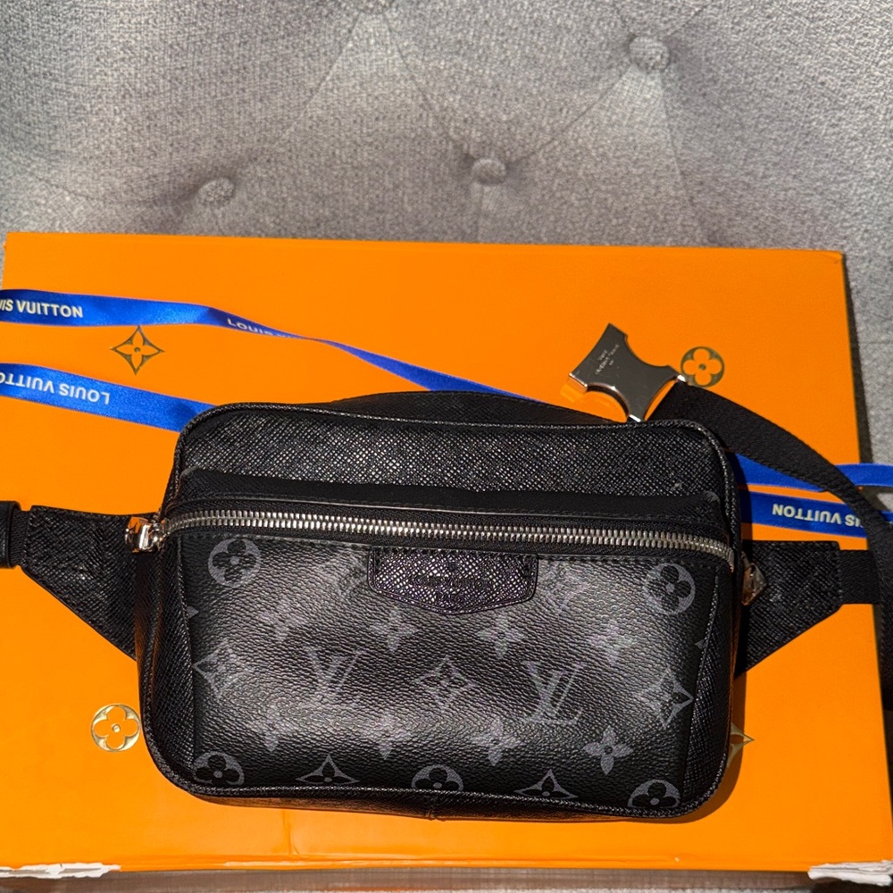 Louis Vuitton Black Monogram Eclipse Belt Bag